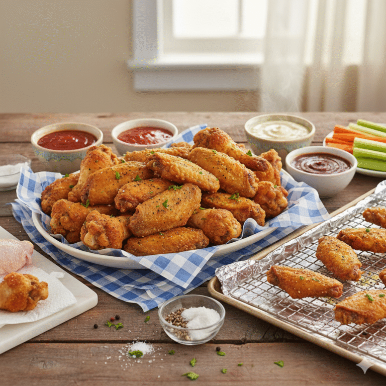 Baed Chicken Wings