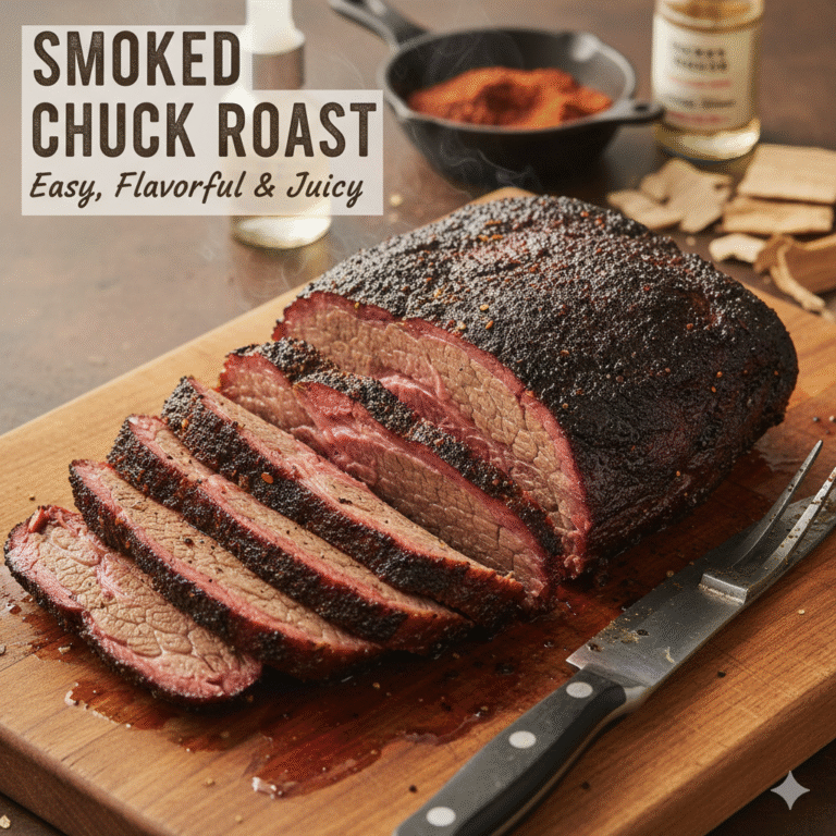 Smoked Chuck Roast