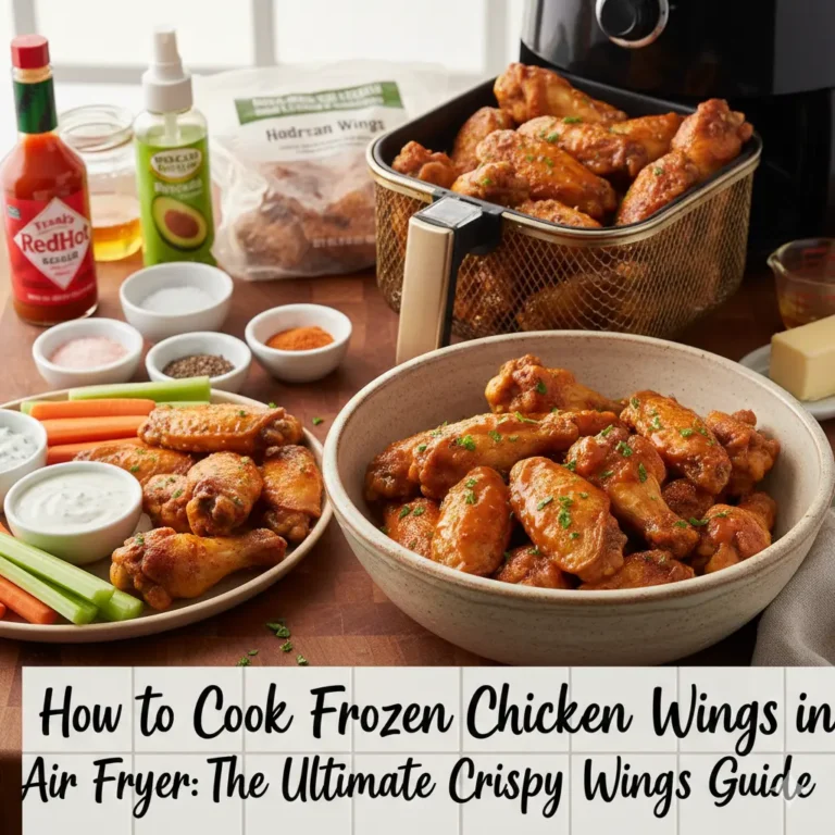 frozen chicken wings in air fryer