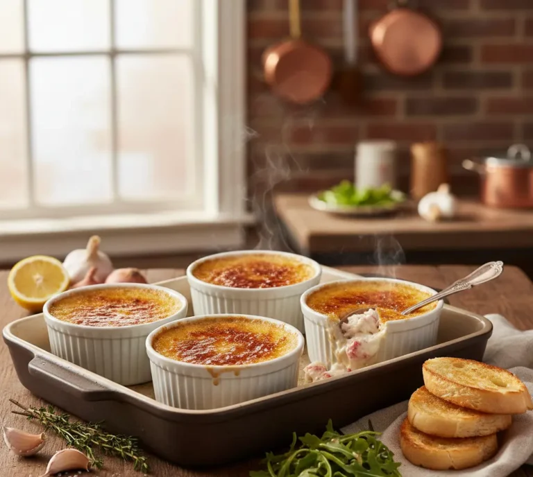 Crab Brulee Recipe