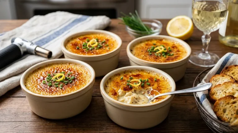 Crab Brulee Recipe
