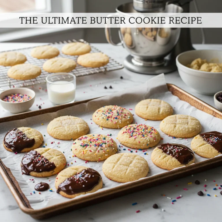 Butter Cookie Recipe